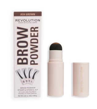 Revolution - Brow Powder Eyebrow Kit - Ash Brown