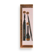 Revolution - Kit de sobrancelha Ultra Brow Builder - Medium Brown