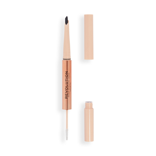 Revolution - Lápis de sobrancelha Fluffy Brow Filter Duo - Granite