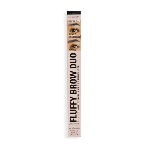 Revolution - Lápis de sobrancelha Fluffy Brow Filter Duo - Granite