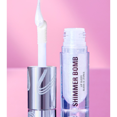 Revolution - *Metallic Muse* - Brilho labial Shimmer Bomb - Frosted Muse