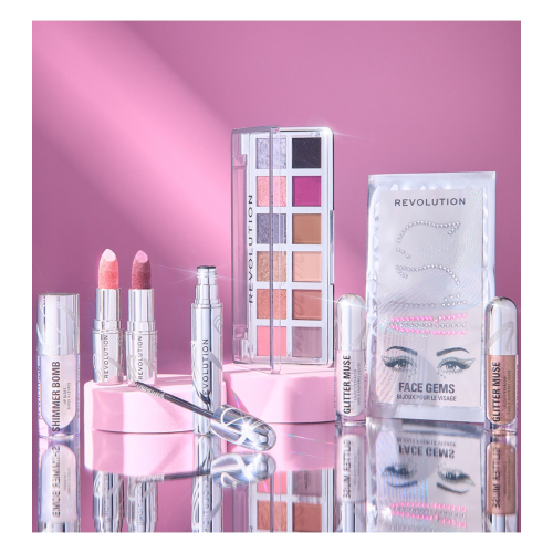 Revolution - *Metallic Muse* - Joias adesivas para rosto