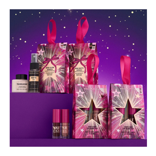 Revolution - Duo de Fixação de Maquiagem Mini Matte Heroes