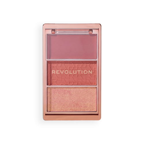 Revolution - Paleta de Blush Icon Blush - Aura Points Rose
