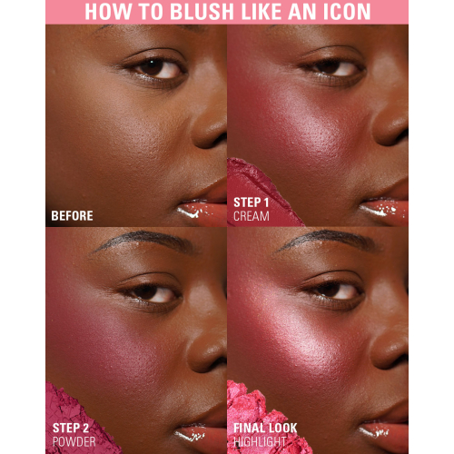 Revolution - Paleta de Blush Icon Blush - Aura Points Rose