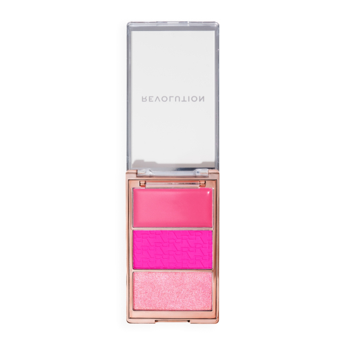Revolution - Paleta de Blush Icon Blush - Hot Pink Flag