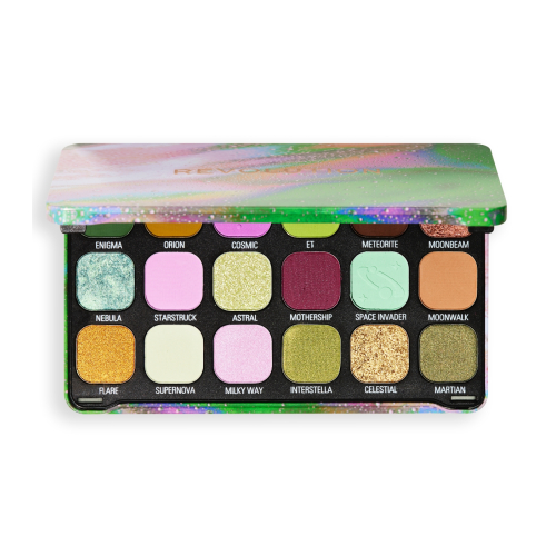 Revolution - Paleta de sombras Forever Flawless - Astro Nova Green