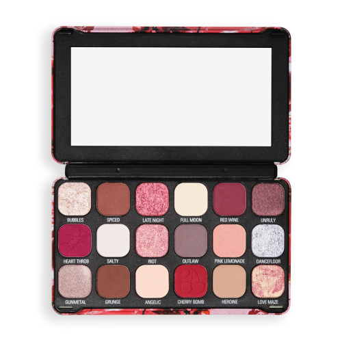 Revolution - Forever Flawless Paleta de sombras - Cherry Rebel Red