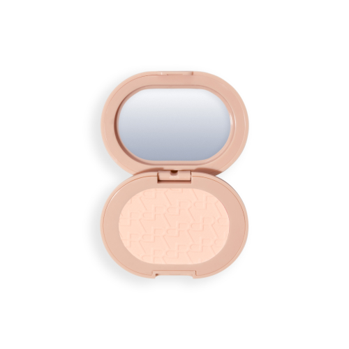 Makeup Revolution - Pó compacto + adesivo para celular Powder Pops - Peach