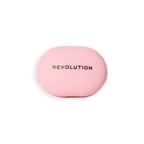 Makeup Revolution - Pó compacto + adesivo para celular Powder Pops - Rose