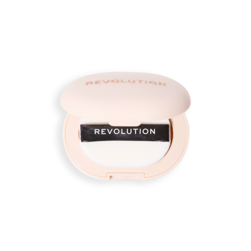 Makeup Revolution - Pó compacto + adesivo para celular Powder Pops - Translucent