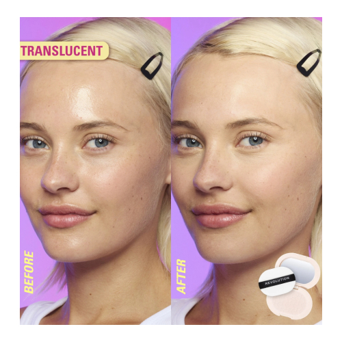Revolution - Pó Compacto Powder Pops Instant Blur - Translucent
