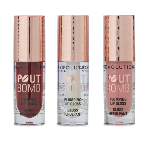 Revolution - Trio de Brilho Labial Volumoso Pout Bomb