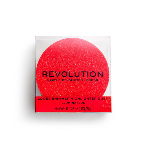 Revolution - *Precious Stone* - Iluminador em pó metalizado - Ruby Crush