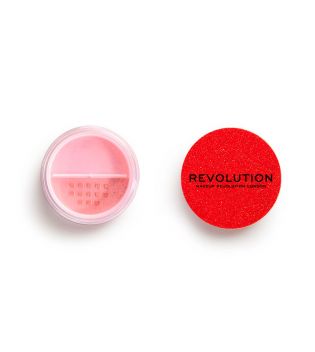 Revolution - *Precious Stone* - Iluminador em pó metalizado - Ruby Crush