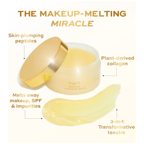 Revolution Pro - Bálsamo de Limpeza com Colágeno Vegano Miracle Cleansing Balm
