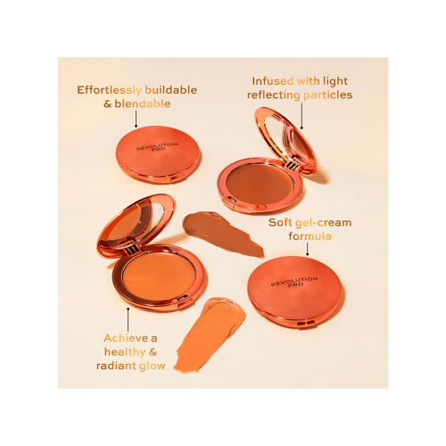 Revolution Pro - *Glow Edit*  - Creme Bronzer - Bronze