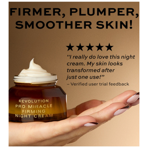 Revolution Pro - Creme noturno de colágeno Miracle Firming