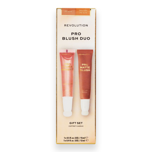 Revolution Pro - Duo de blush em creme - Peach
