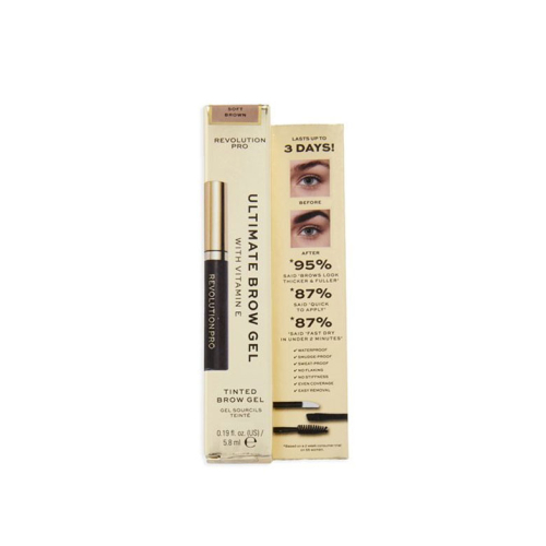 Revolution Pro - Gel para sobrancelhas Ultimate Brow - Soft Brown