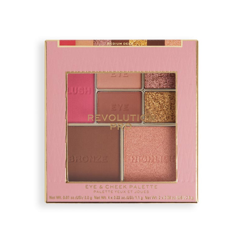 Revolution Pro - *Iconic*  - Paleta de olhos e rosto - Medium/Deep