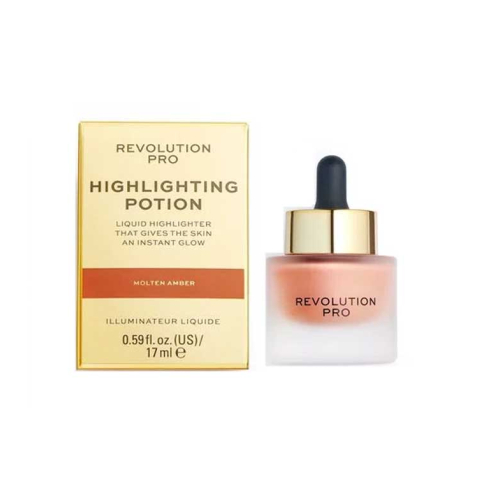 Revolution Pro - Liquid Highlighter Highlighting Potion - Molten Amber