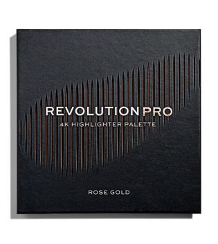 Revolution Pro - Highlighter Palette 4K - Rose Gold