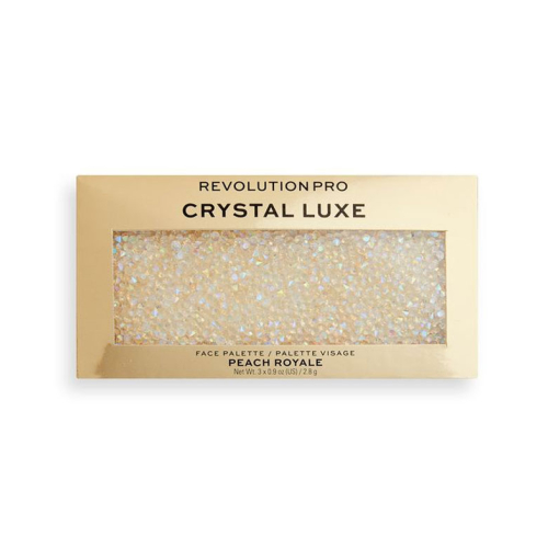 Revolution Pro - Paleta de rosto Crystal Luxe - Peach Royale