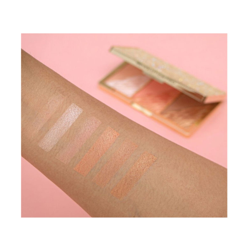 Revolution Pro - Paleta de rosto Crystal Luxe - Peach Royale