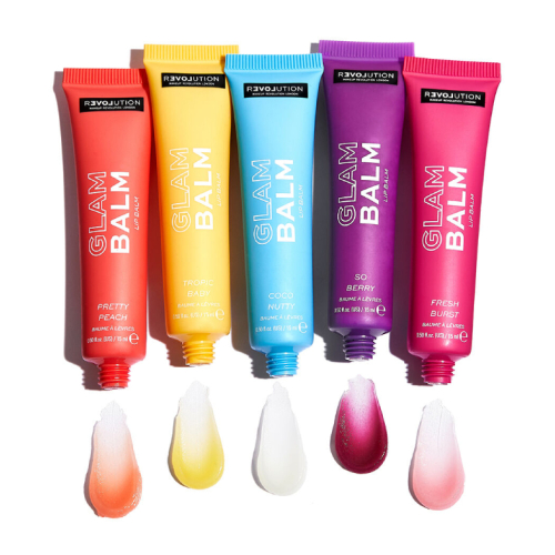 Revolution Relove - Glam Balm Lip Balm - Pretty Peach