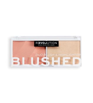 Revolution Relove - Duo de blush e realçador Colour Play Blushed - Sweet