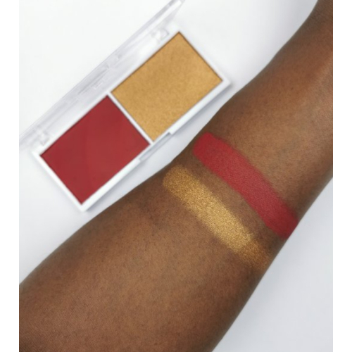 Revolution Relove - Duo de blush e realçador Colour Play Blushed - Wishful