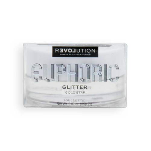 Revolution Relove - *Euphoric* - Glitter solto iridescente multiuso - Gold Star