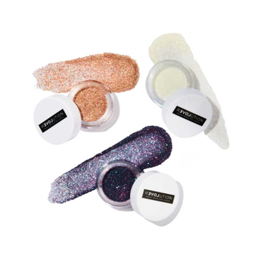 Revolution Relove - *Euphoric* -  Glitter solto iridescente para todos os fins - Ice White