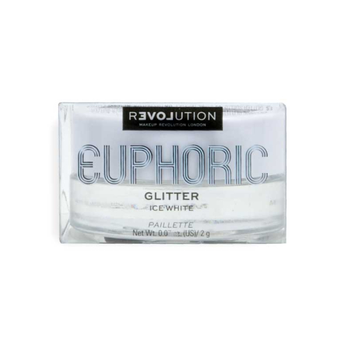 Revolution Relove - *Euphoric* -  Glitter solto iridescente para todos os fins - Ice White