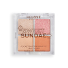 Revolution Relove - Paleta de sombras de bolso - Sweet Sundae