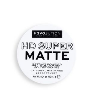 Revolution Relove - Pó de fixação solto HD Super Matte