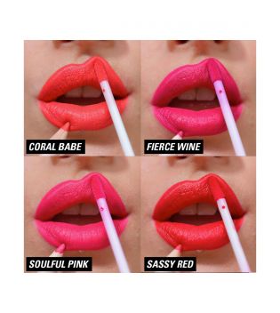 Revolution - Lip Set Lip Contour - Coral Babe
