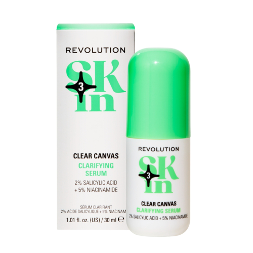 Revolution Skin - *Clearly Clarify* - Sérum facial clareador com 5% de niacinamida e 2% de ácido salicílico Clear Canvas