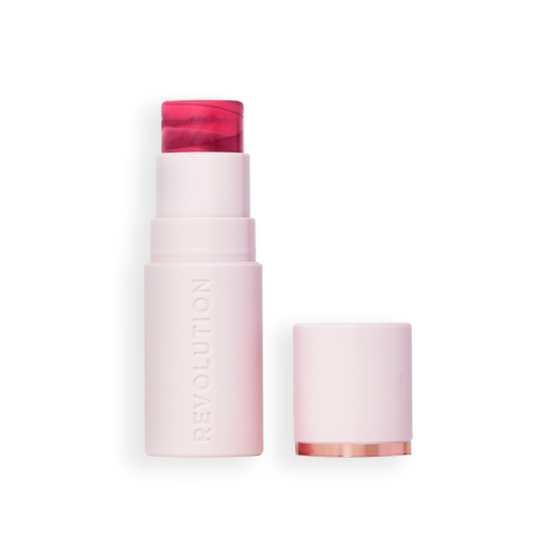 Revolution - Blush em bastão Skin Silk Marble - Berry Flush