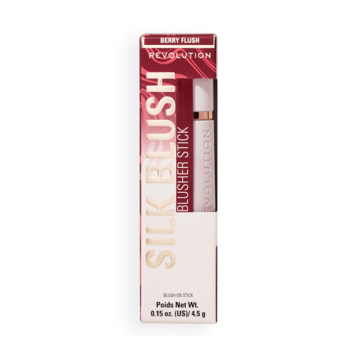 Revolution - Blush em bastão Skin Silk Marble - Berry Flush