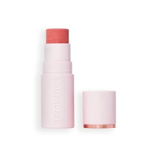 Revolution - Blush em bastão Skin Silk Marble - Peachy Pink