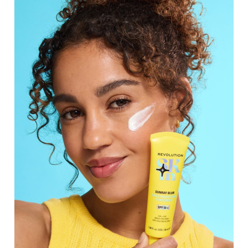 Revolution Skin - Protetor solar matificante com niacinamida Sunray Blur SPF50+