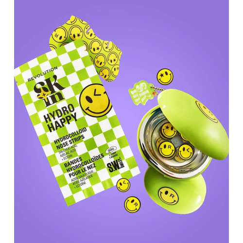 Revolution Skin - *S.W.Smiley* - Tiras para o nariz Hydro Happy Hydrocolloid