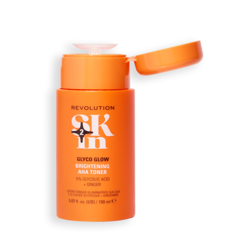 Revolution Skin - *Be Bright* - Tônico Facial com 5% de Ácido Glicólico e Gengibre AHA Glyco Glow