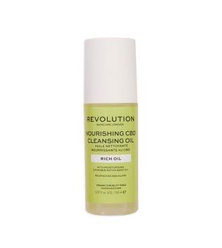 Revolution Skincare - Óleo de limpeza nutritivo CBD