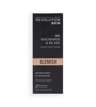 Revolution Skincare - *Blemish* - Sérum Minimizador de Poros 10% Niacinamida + 1% Zinco - 60ml