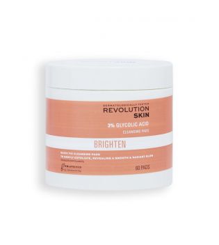 Revolution Skincare - *Brighten* - Discos de Limpeza com Ácido Glicólico a 3%