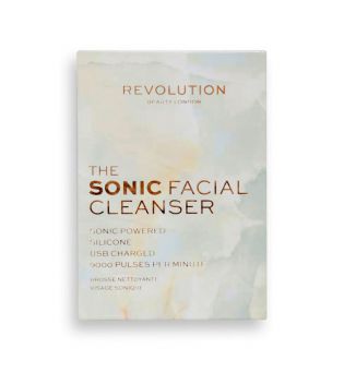 Revolution Skincare - Escova de limpeza facial USB recarregável Sonic Powered Silicone