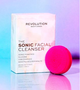 Revolution Skincare - Escova de limpeza facial USB recarregável Sonic Powered Silicone